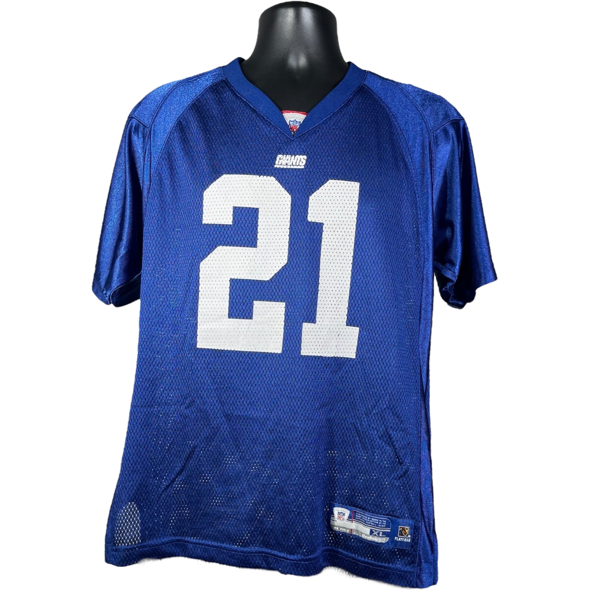 Vintage Planet New York Giants Tiki Barber 21 Jersey