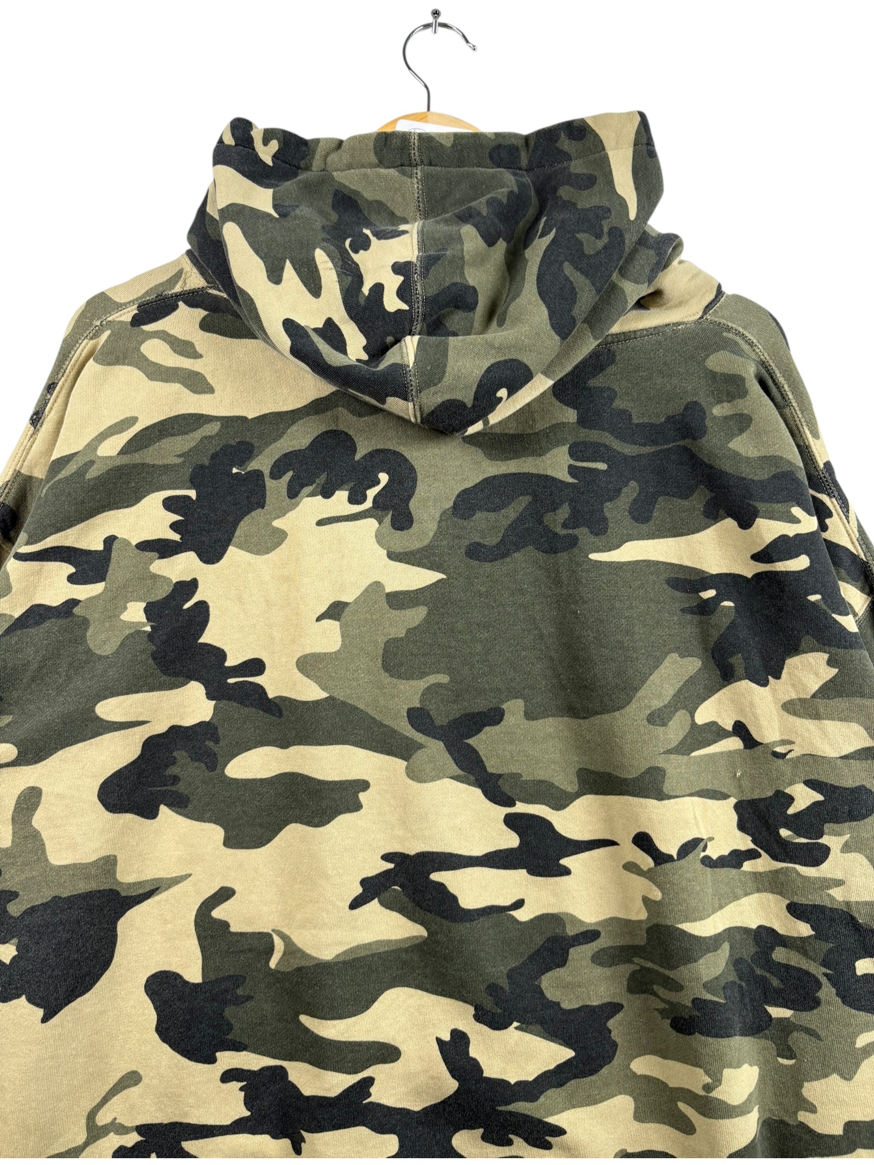 Vintage JNCO Camouflage Boxy Pullover Hoodie