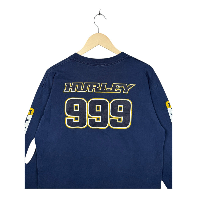 Vintage Hurley 999 Racing Long Sleeve T-Shirt