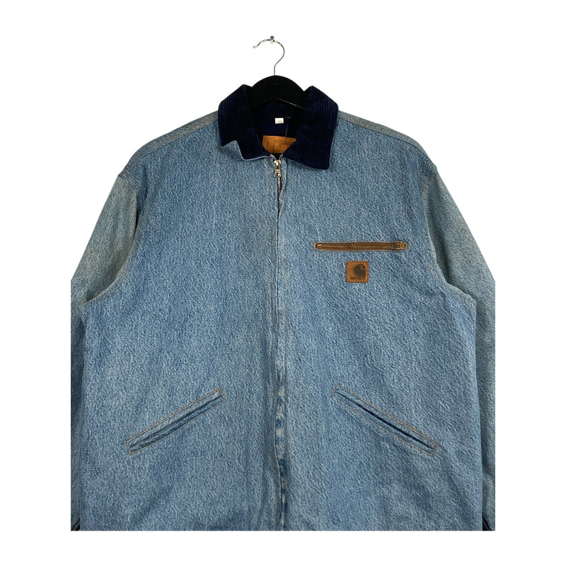 Vintage Carhartt Collared Denim Jacket