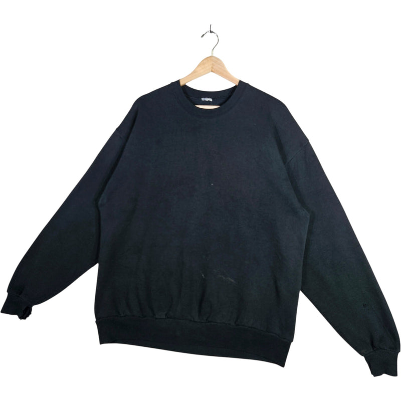 Vintage Blank Black Crewneck