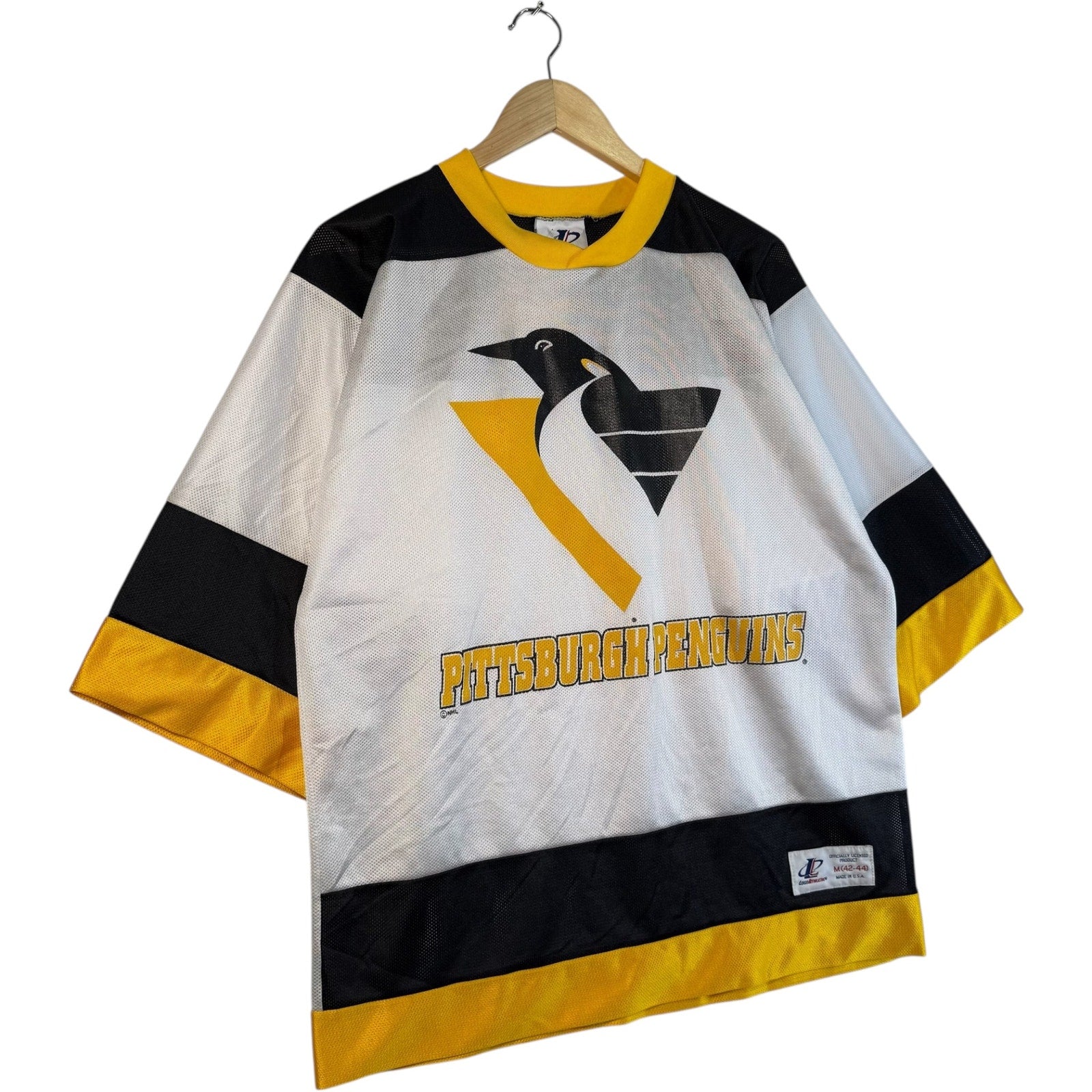 Vintage NHL Pittsburgh Penguins Logo Jersey