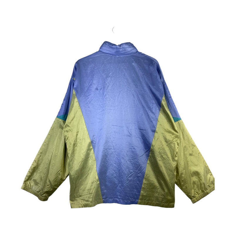 Vintage Adidas Color Block Full Zip Windbreaker Jacket