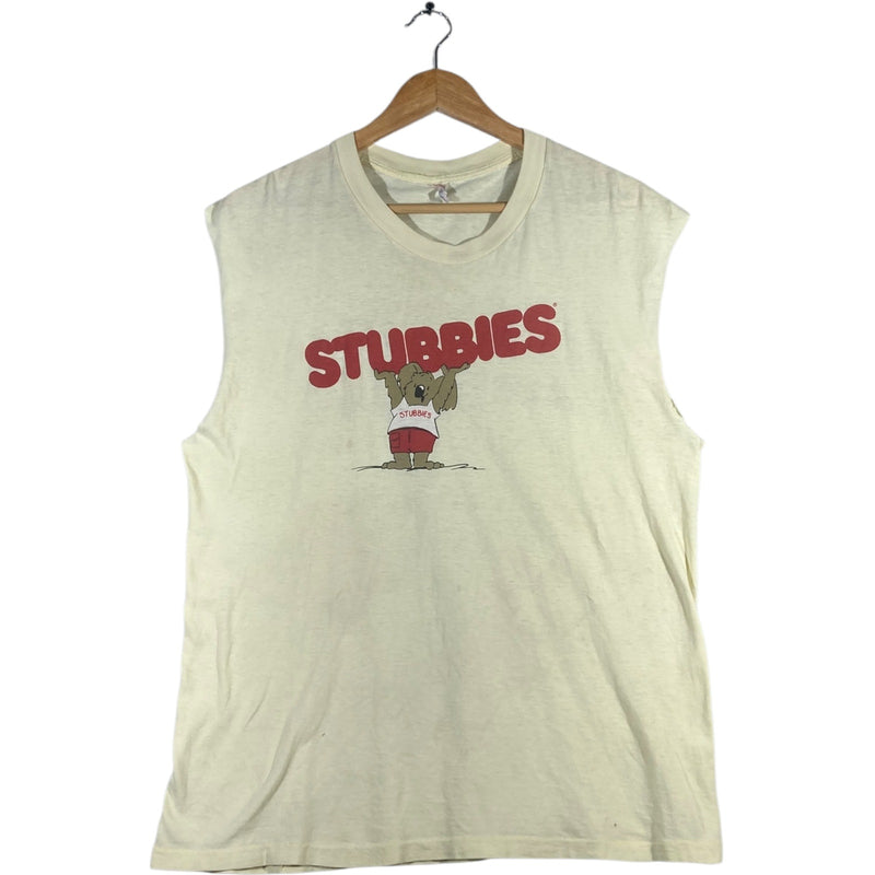 Vintage Stubbles Muscle Sleeve Tank Top