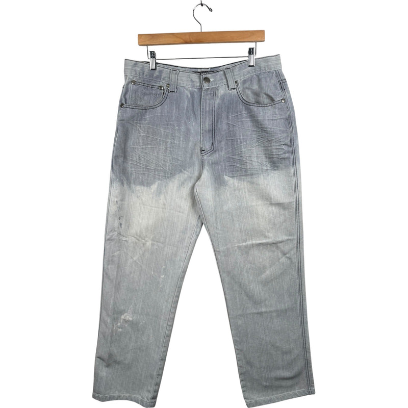 Vintage Jinzu Wide Leg Denim Jeans 36