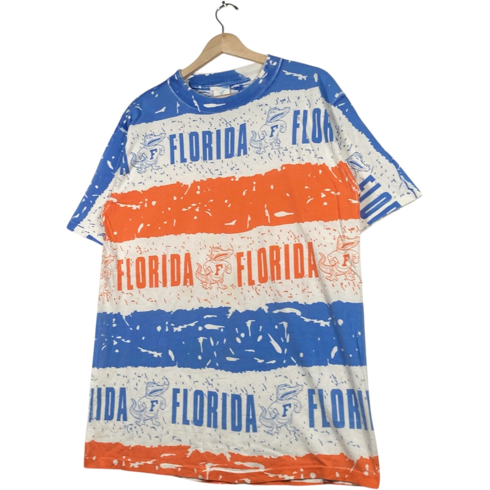 Vintage University of Florida All Over Print Tee