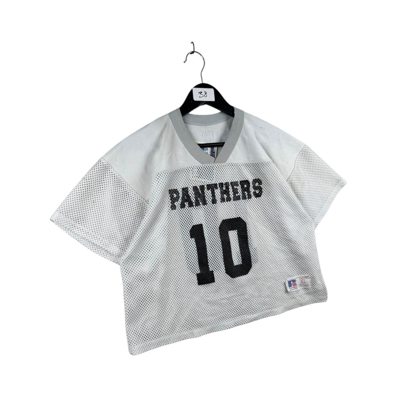 Vintage Russell Athletic Panthers Y2K Cropped Jersey