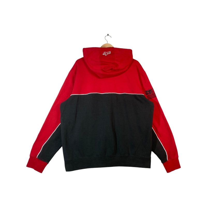 Vintage Fox Full Zip Jacket Hoodie