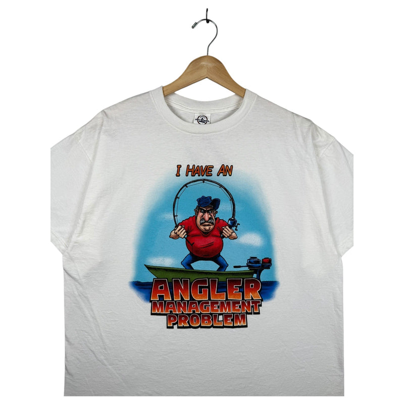 Vintage I Have An Angler Management Problem T-Shirt