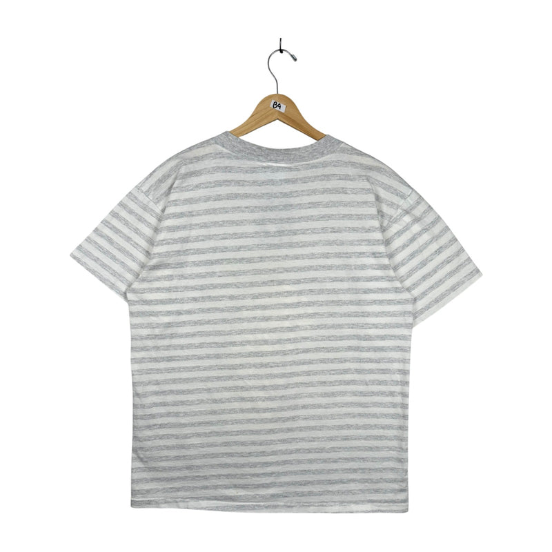 Vintage NBA Lakers 1991 Striped T-Shirt