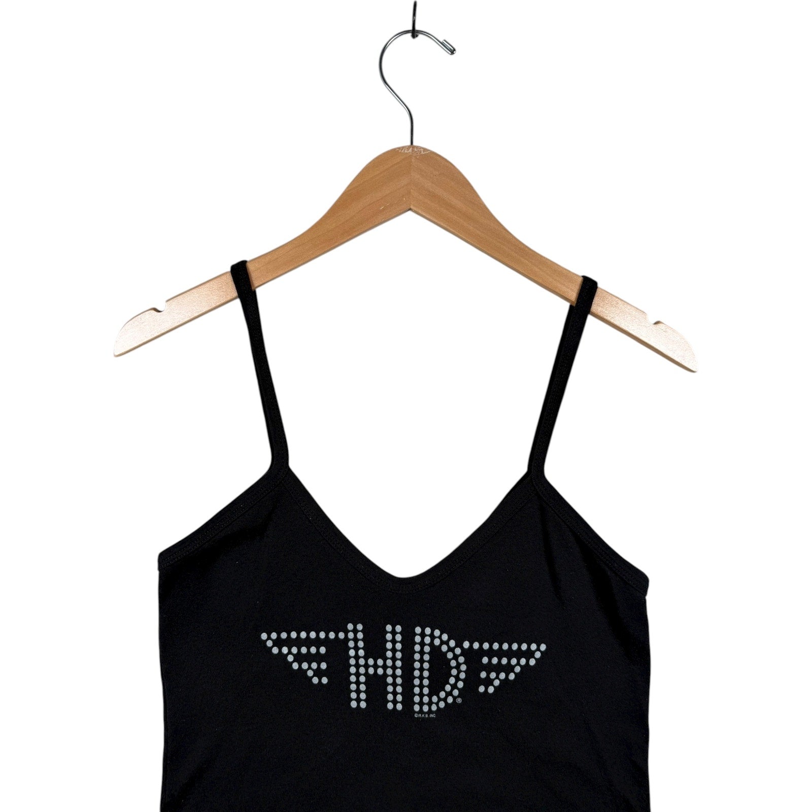 Vintage Harley Davidson Rhinestone Cami Tank Top Women's Tank Top