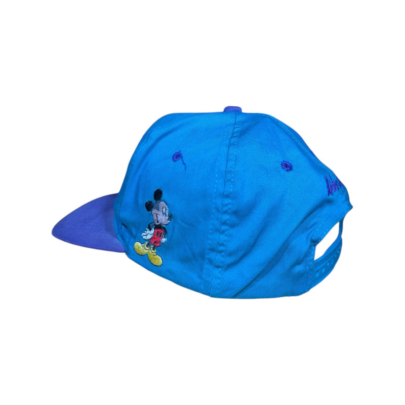 Vintage Disney Mickey Mouse Embroidered Snapback Hat