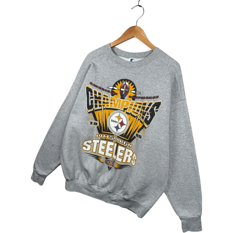 Vintage Pittsburgh Steelers NFL Champions 1995 Crewneck