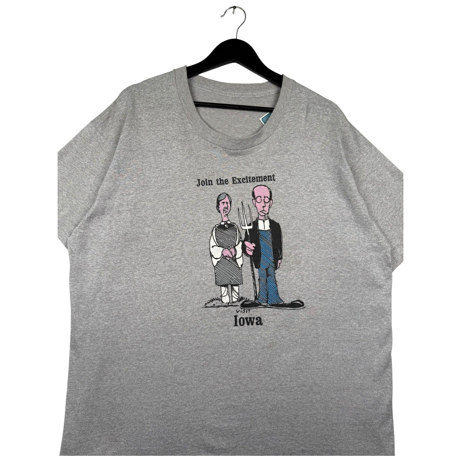 Vintage Join The Excitement Visit Iowa T-Shirt