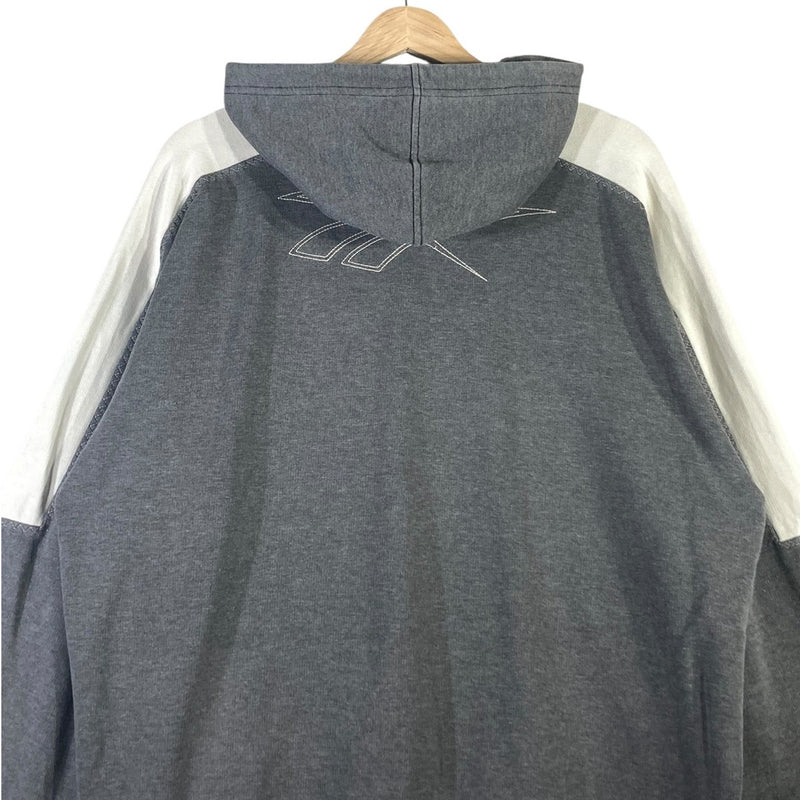 Vintage Reebok Color Block Full Zip Hoodie