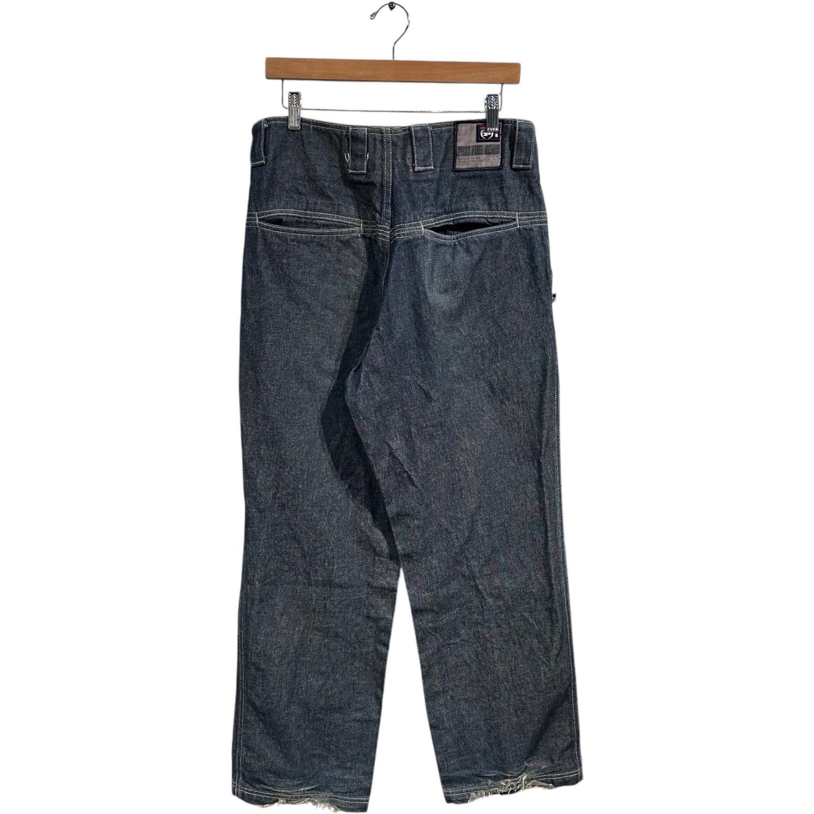 Vintage Phat Farm Wide Leg Denim Jeans 32 x 30