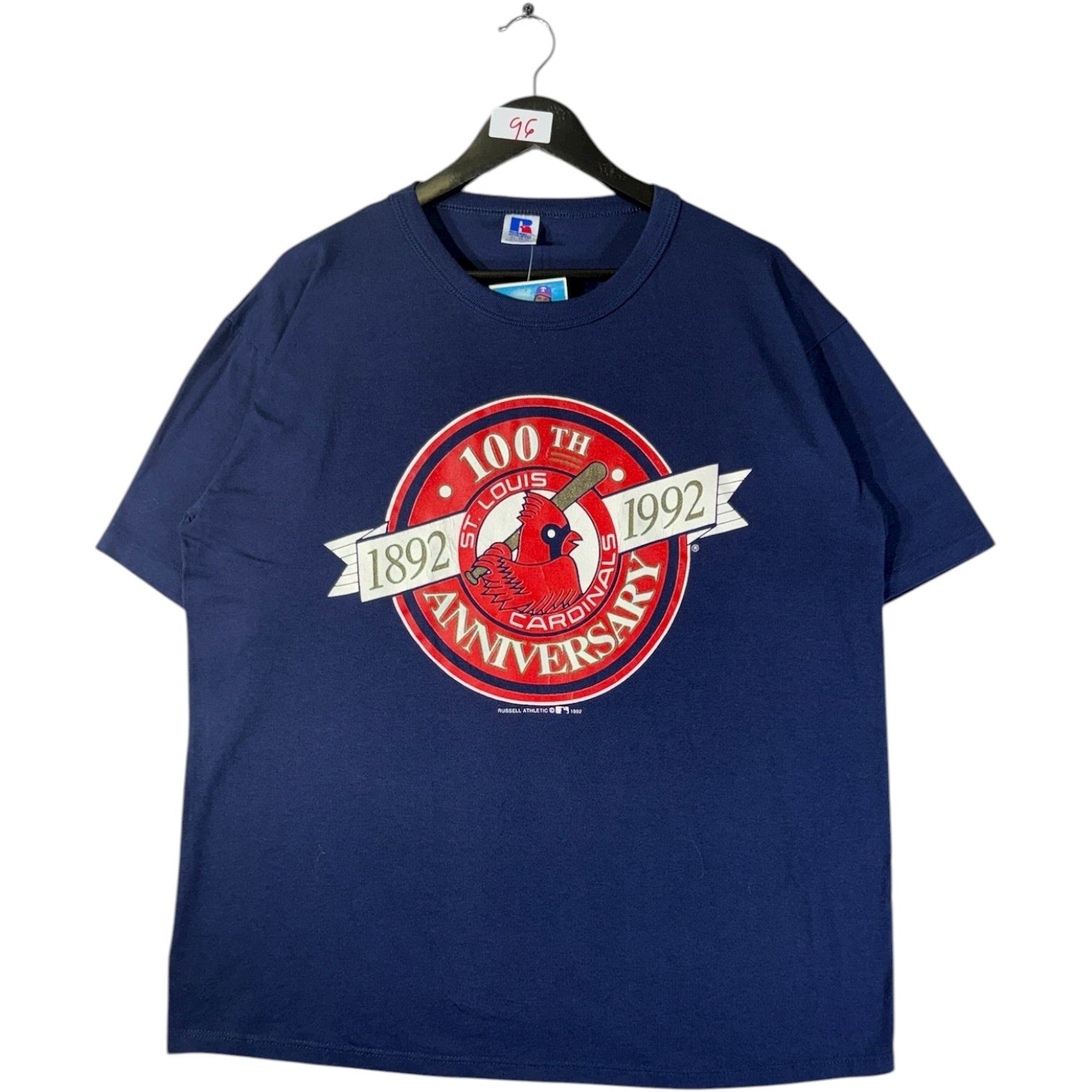 Vintage St. Louis Cardinals 100th Anniversary MLB T-Shirt