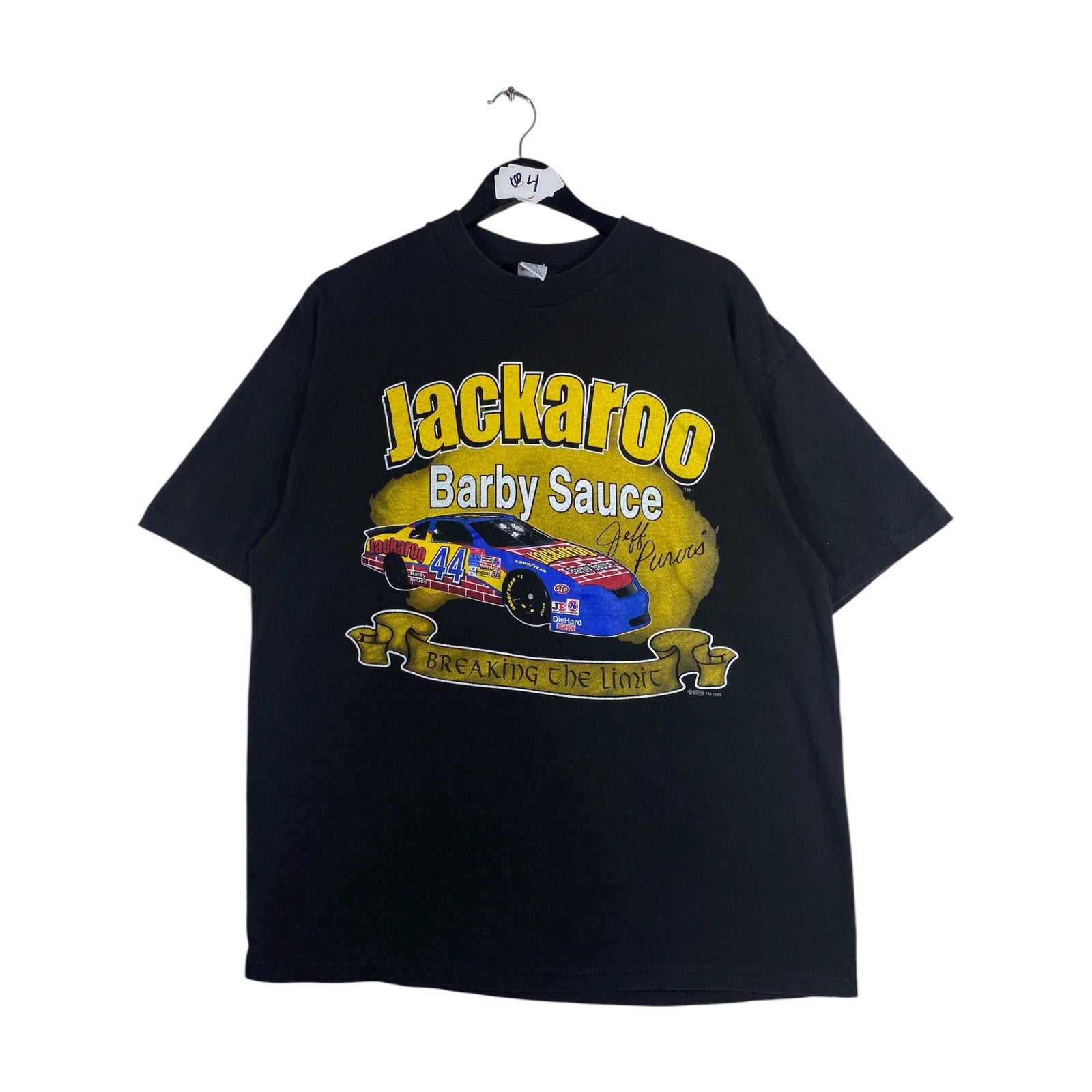 Vintage Jackaroo Barby Sauce Jeff Purvis 44 T-Shirt
