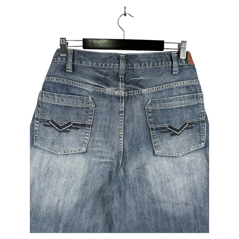 Vintage Urban Pipeline Chino Denim Shorts 40