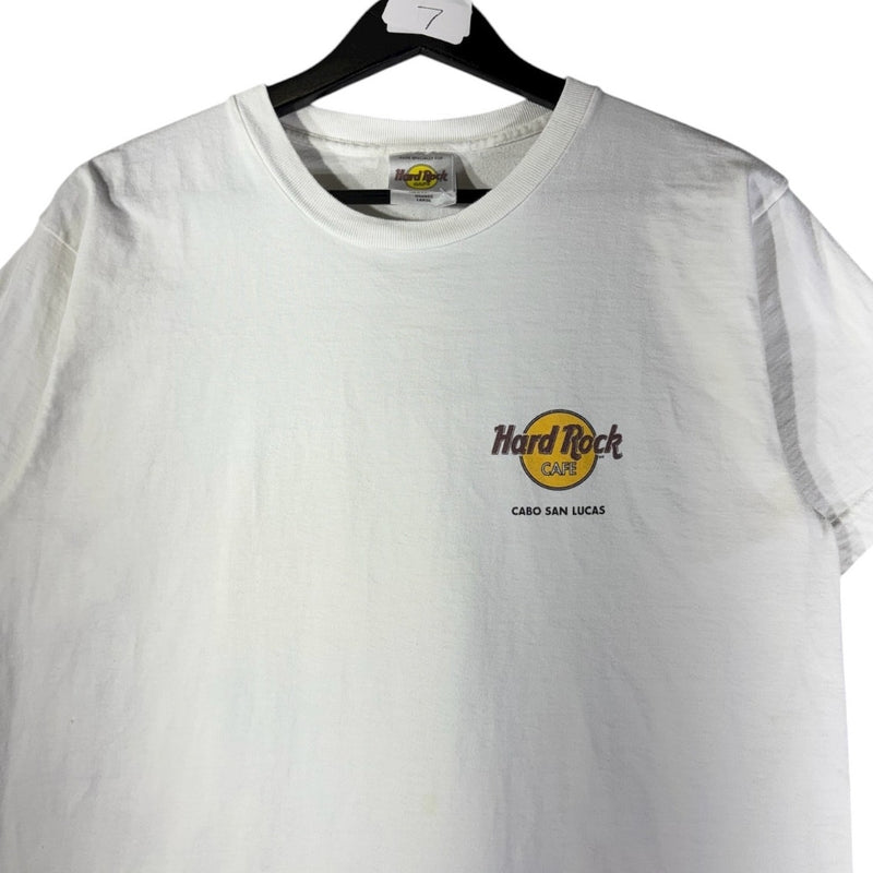 Vintage Hard Rock Cafe Cabo San Lucas Tropical Graphic T-Shirt