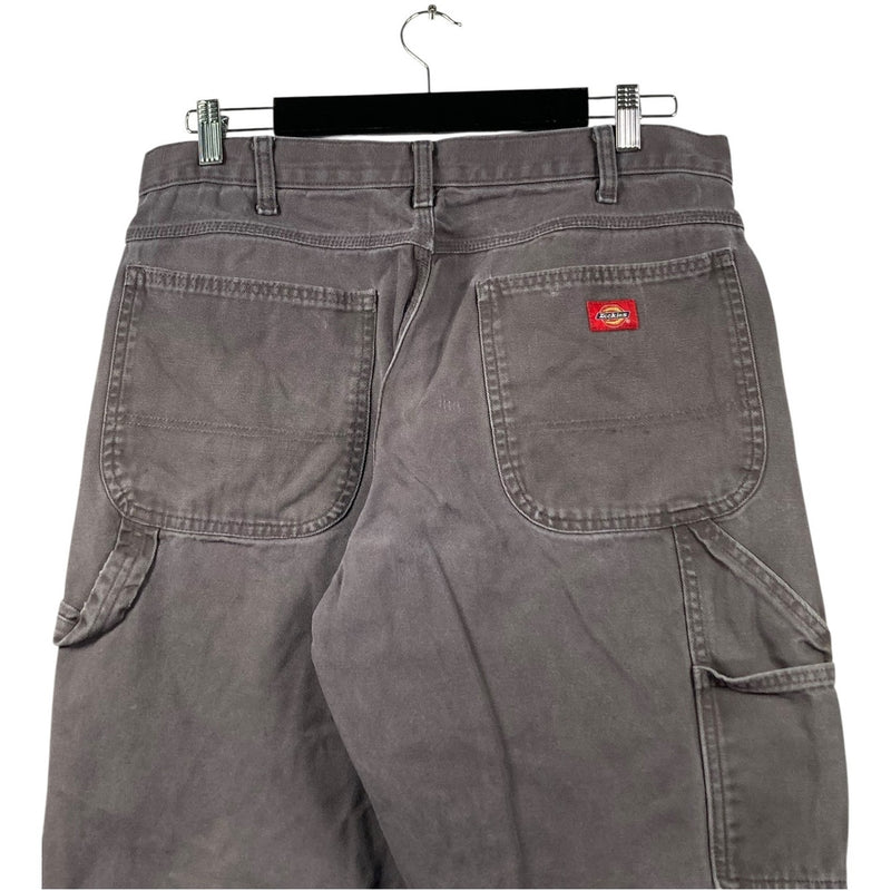 Vintage Dickies Denim Raw Hem Carpenter Shorts 36