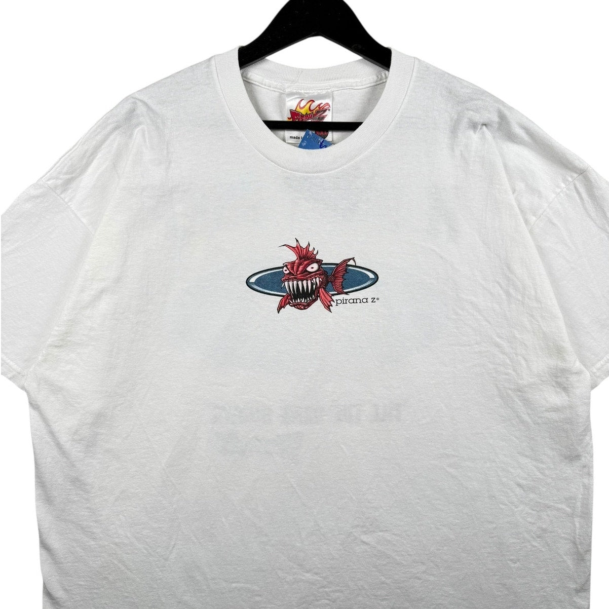Vintage Piranha Z Graphic T-Shirt