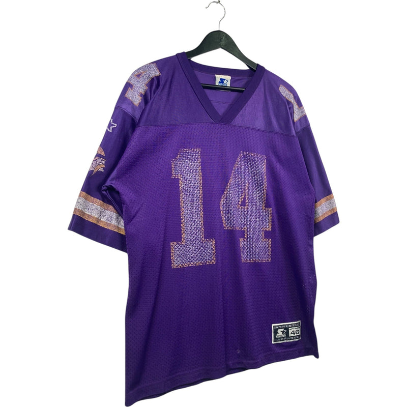 Vintage Starter Minnesota Vikings Brad Johnson #14 NFL Jersey