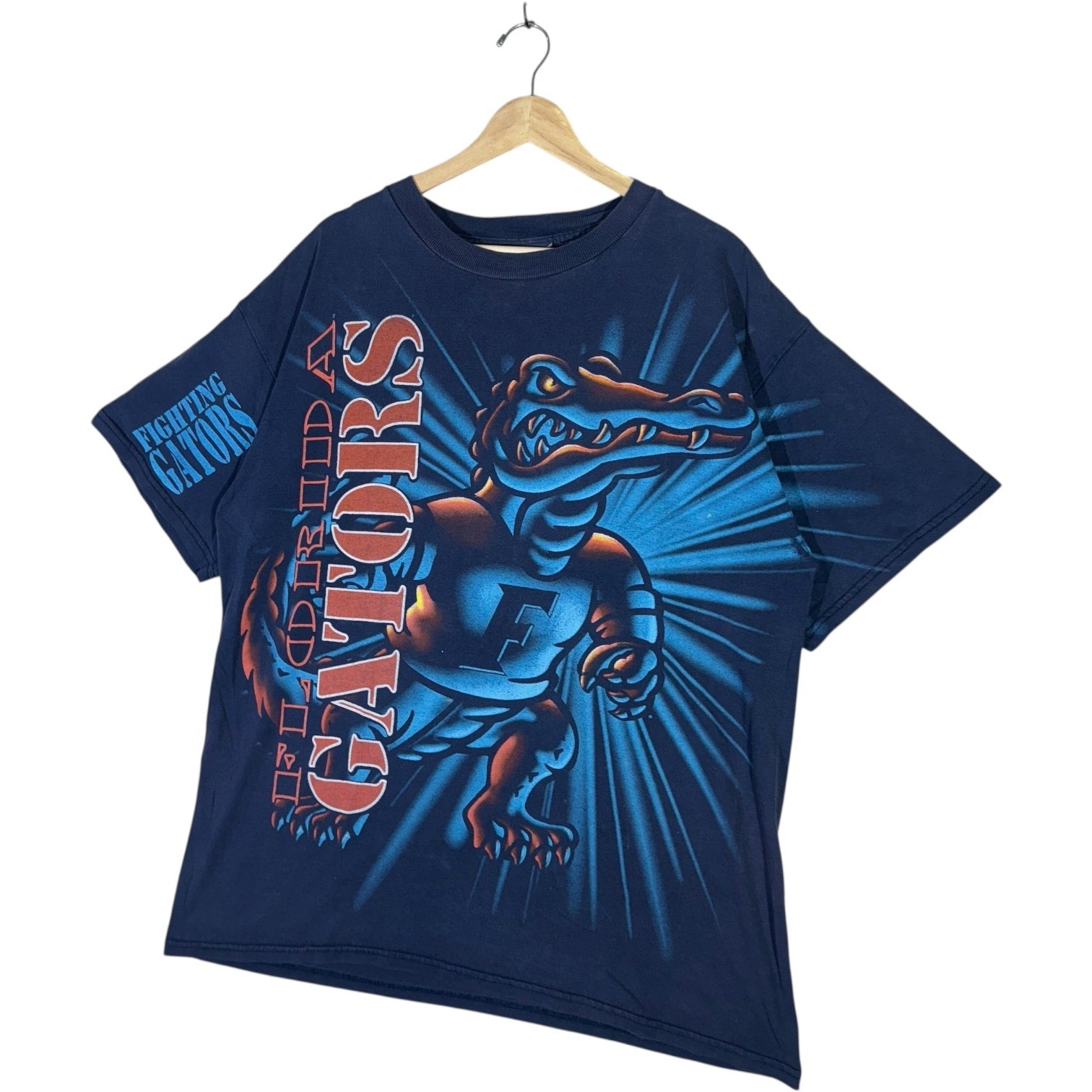 Vintage University Of Florida Fighting Gators Mascot Tee