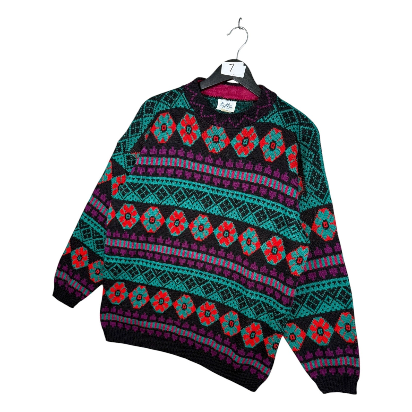 Vintage Ballet New York Fair Isle Sweater