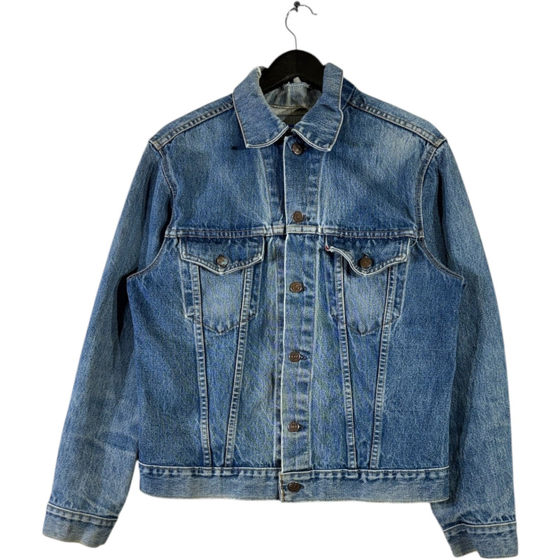 Vintage Button Front Denim Jacket