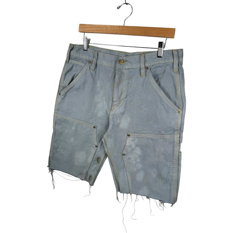 Vintage Carhartt Utility Cargo Denim Shorts 34