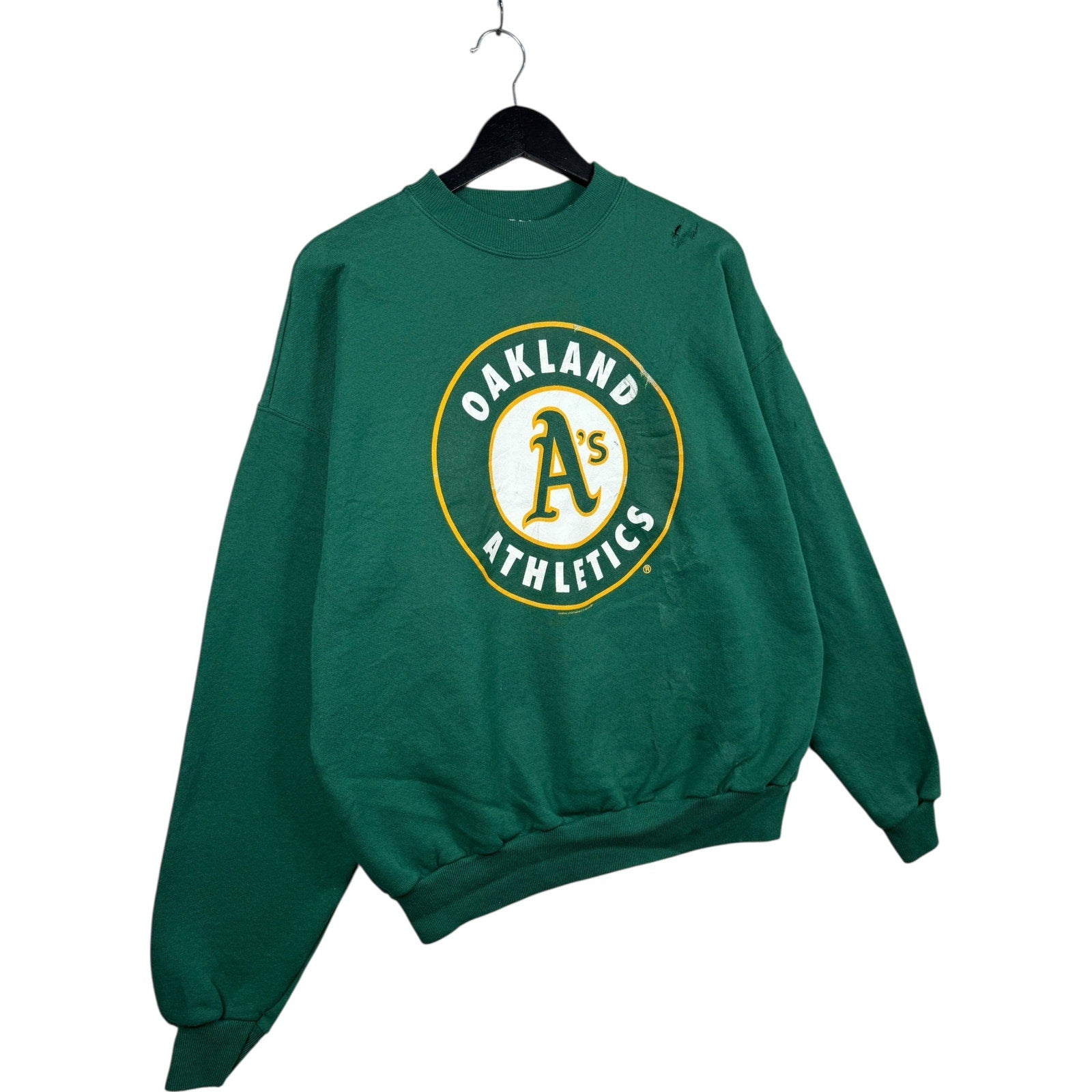 Vintage Oakland Athletics MLB Baseball Pullover Sweatshirt