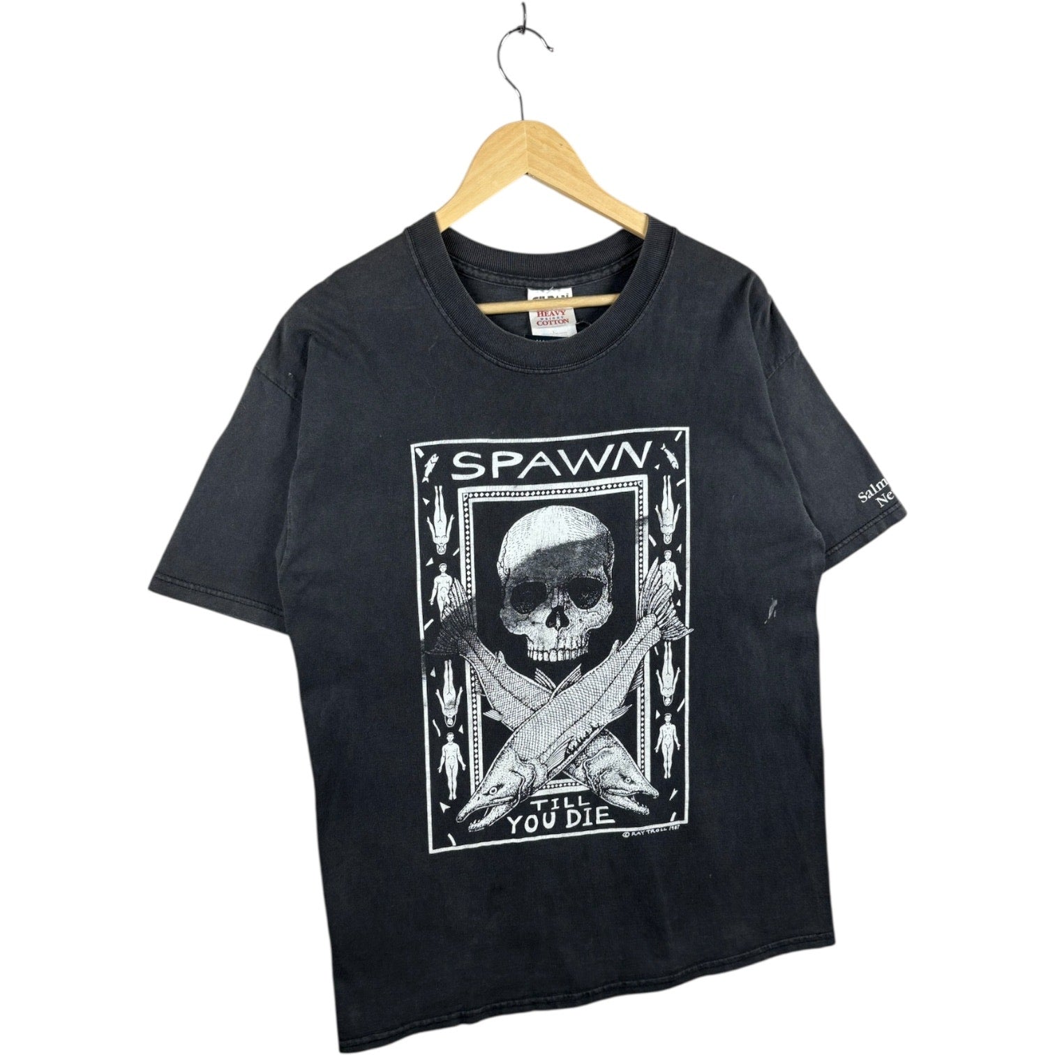 Vintage Spawn Till You Die Graphic T-Shirt