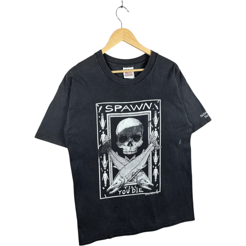 Vintage Spawn Till You Die Graphic T-Shirt