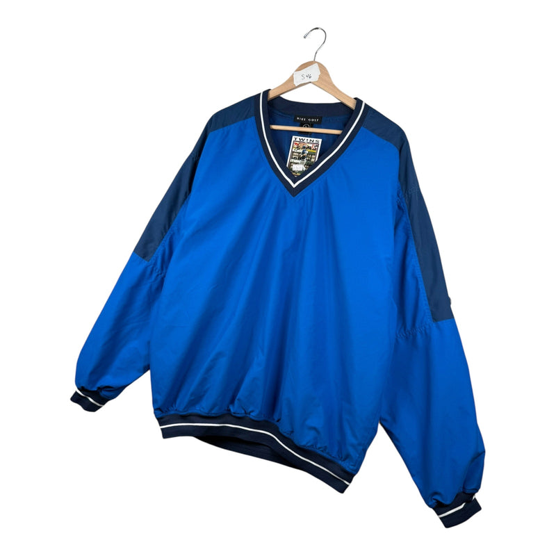 Vintage Nike Golf Colorblock V-Neck Windbreaker