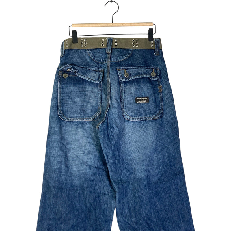Vintage XDYE Trademark Straight Leg Denim Jeans 30x30