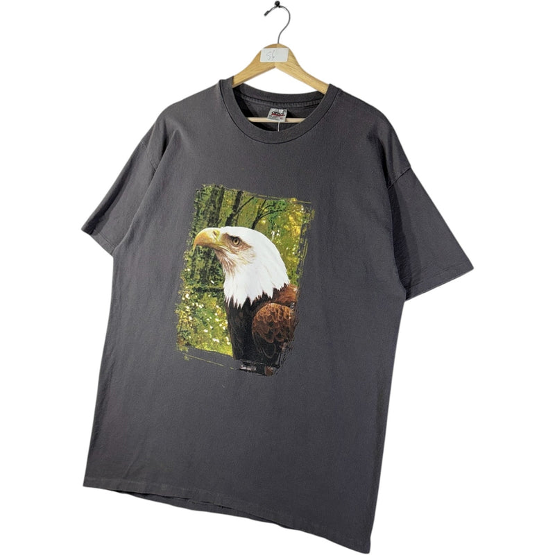 Vintage Eagle Portrait Graphic T-Shirt