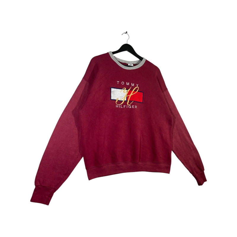 Vintage Tommy Hilfiger Embroidered Sweatshirt