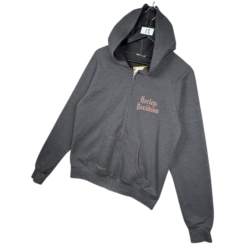 Vintage Harley Davidson Full Zip Hoodie