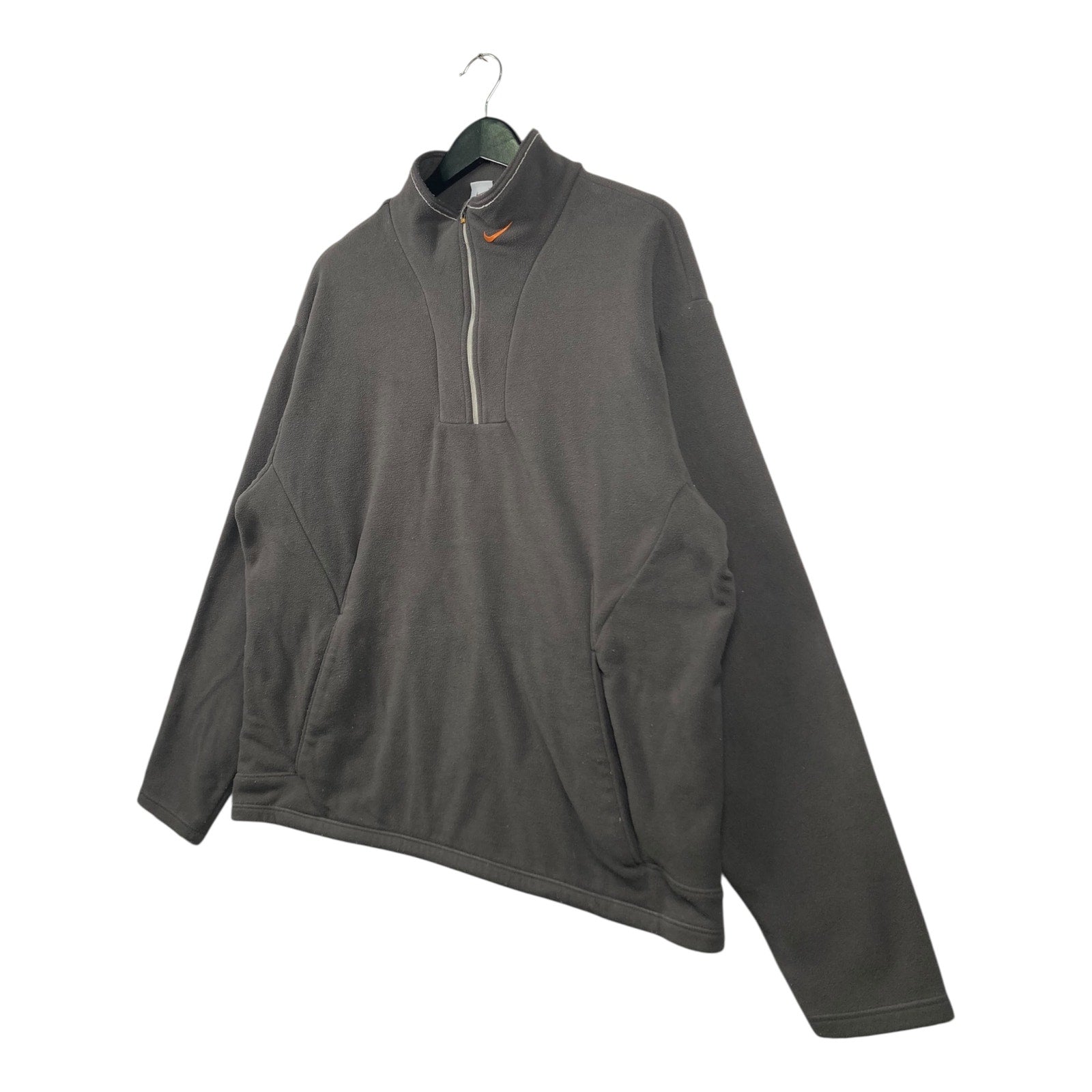 Vintage Nike Swoosh Logo 1/4 Zip Sweatshirt