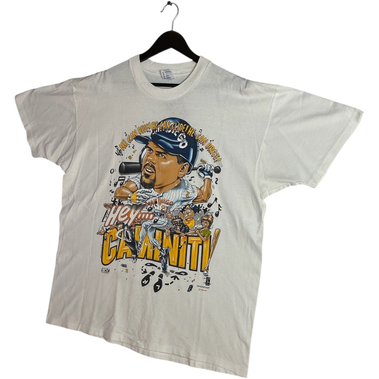 Vintage San Diego Padres Ken Caminiti MLB T-Shirt