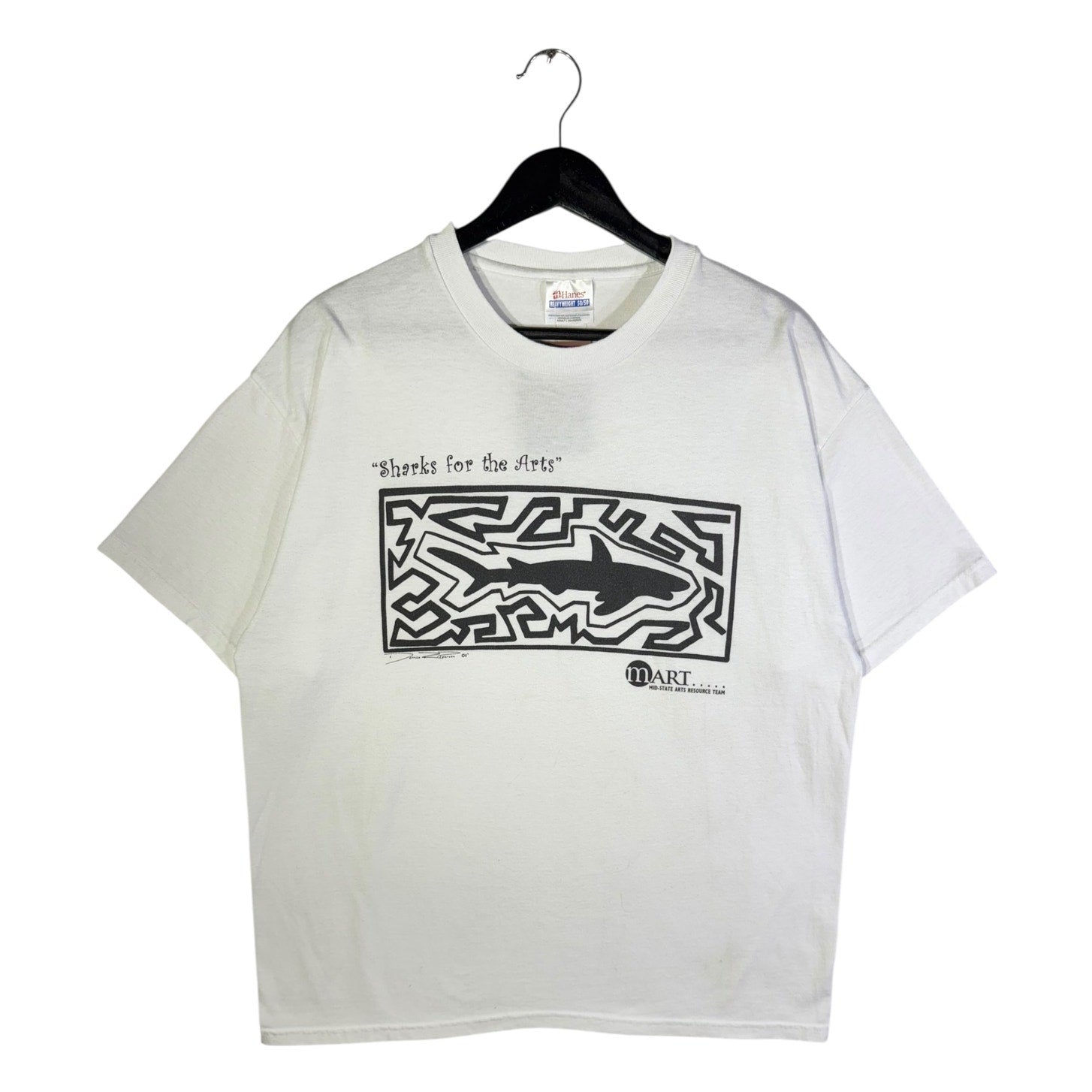 Vintage Sharks for the Arts MART Miami T-Shirt