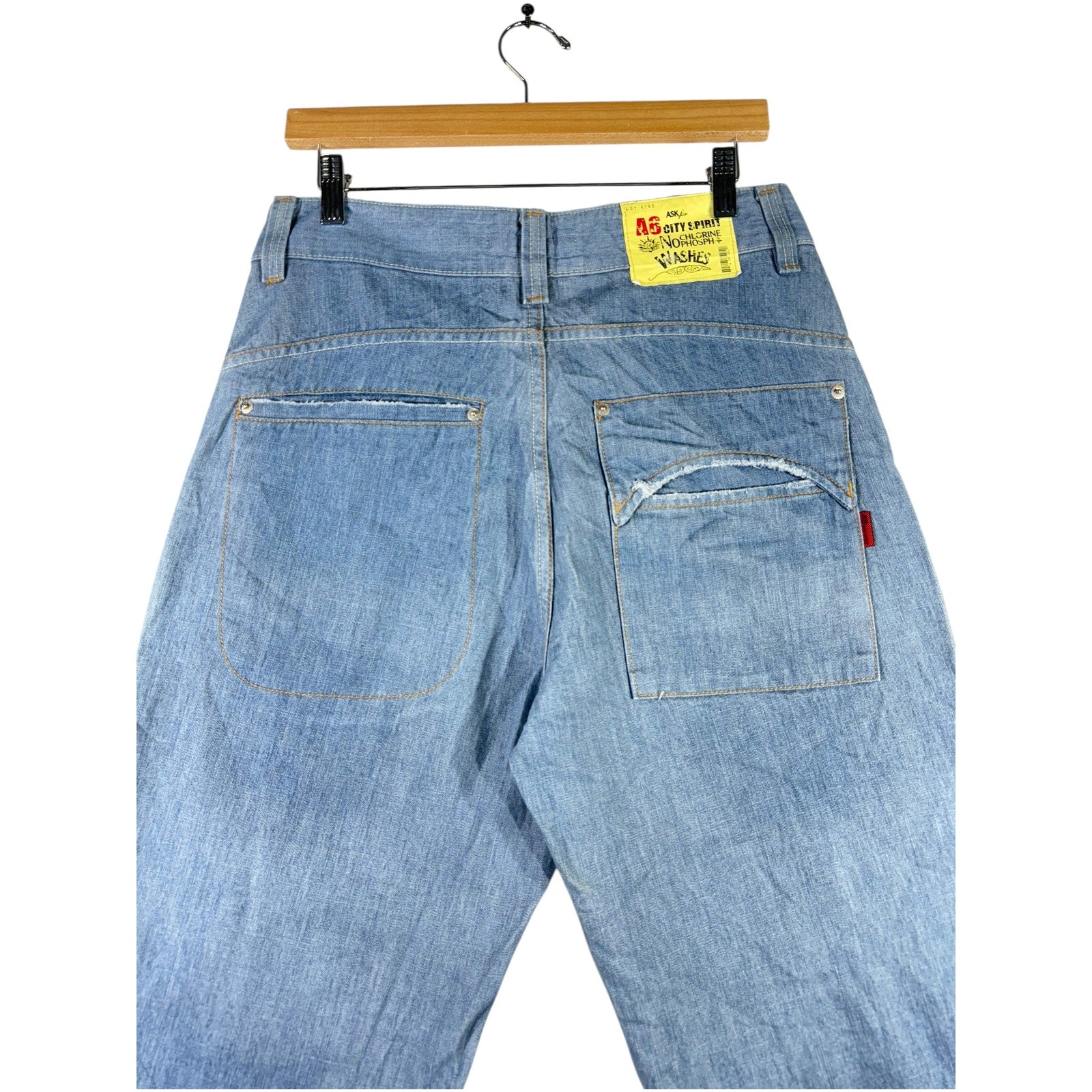 Vintage A6 City Spirit Denim Shorts 32