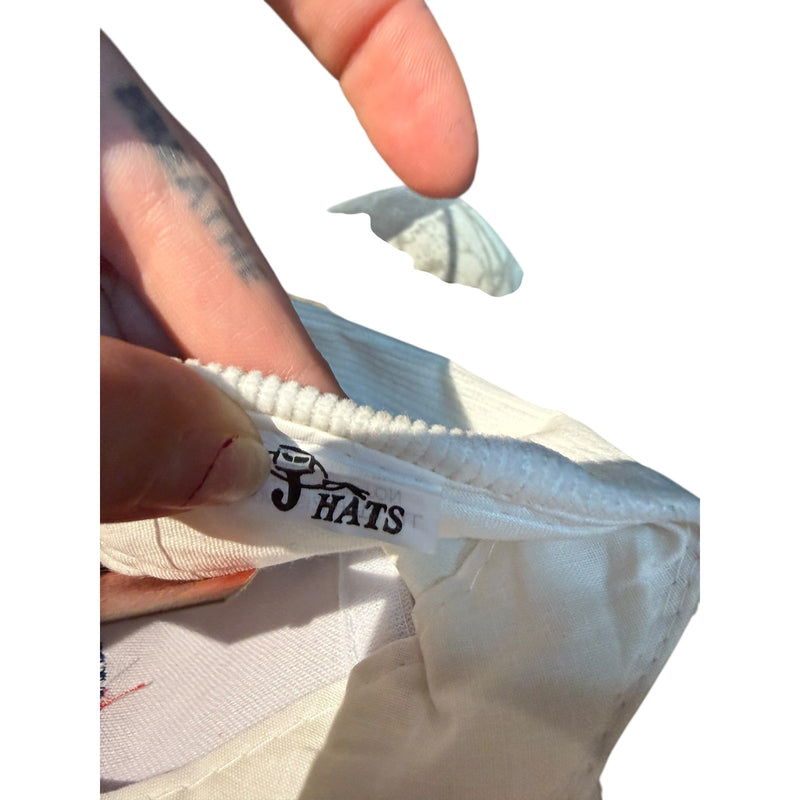 Vintage New York Giants WNEW-AM 1130 NFL Corduroy Snapback Hat