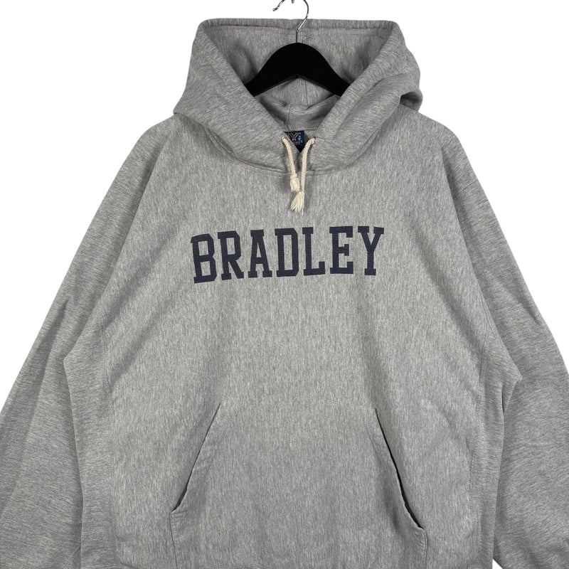 Vintage Bradley University Spellout Pullover Hoodie