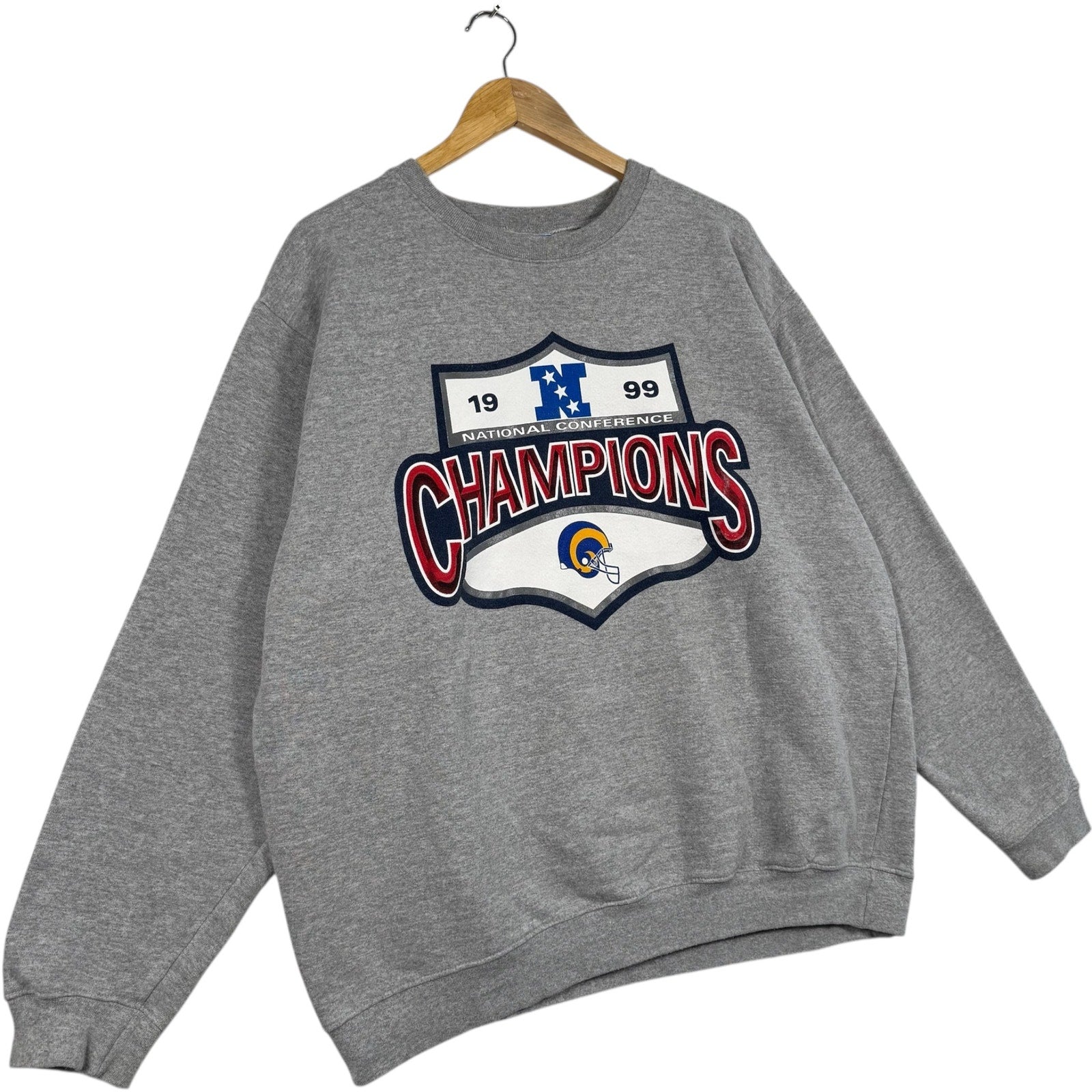 Vintage Los Angeles Rams NFC Champions Crewneck 1999