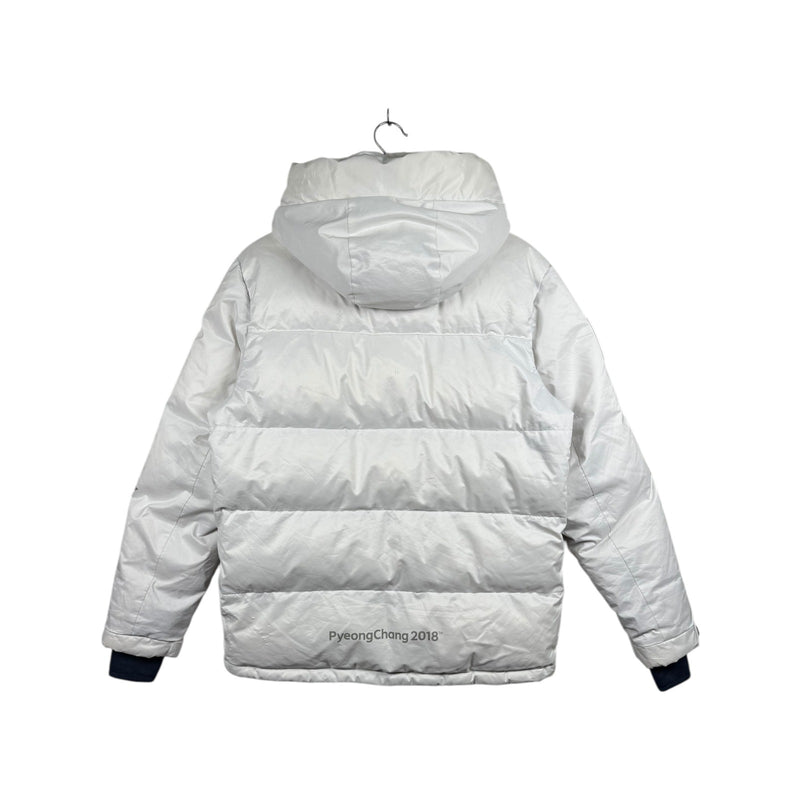 Vintage The North Face Team Korea Hooded Puffer Jacket