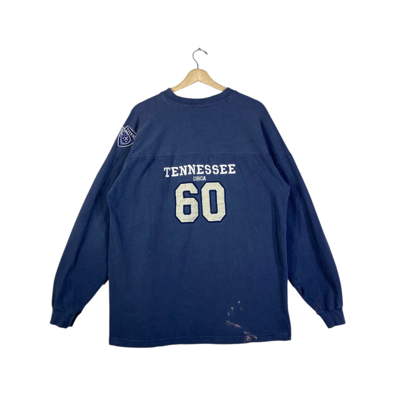 Vintage NFL Titans V-Neck Pullover Sweatshirt