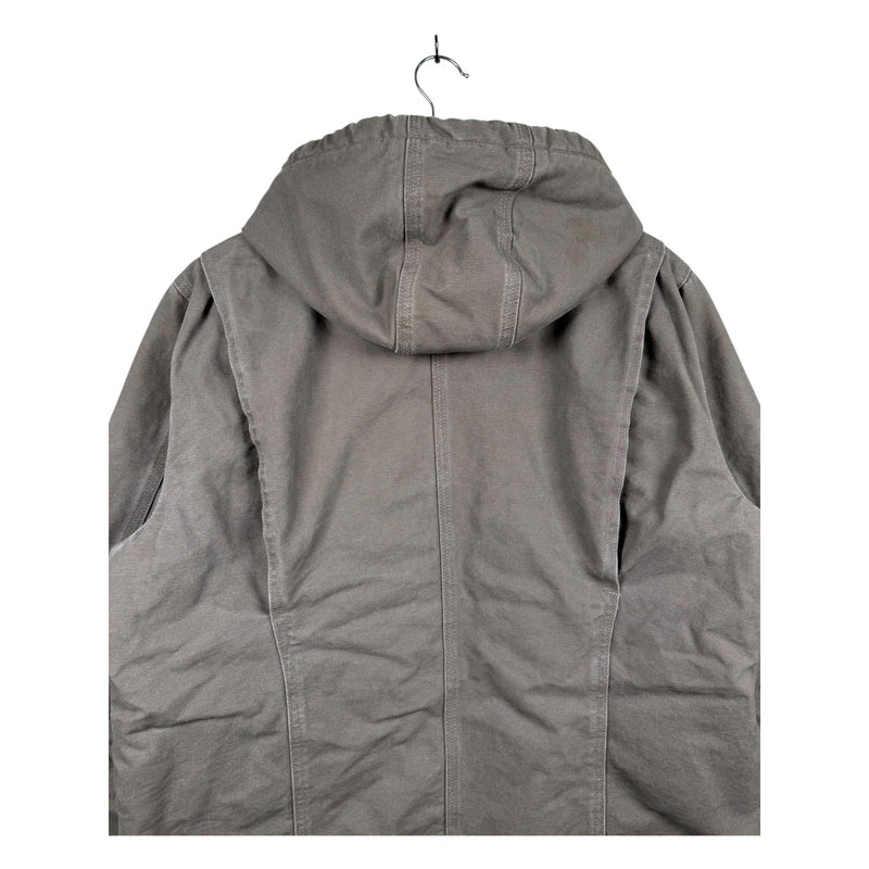 Vintage Carhartt Sherpa-Lined Full Zip Hoodie