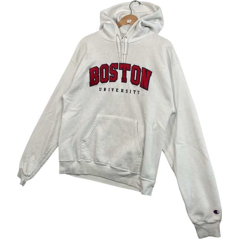 Vintage Champion Boston University Arch Spellout Hoodie